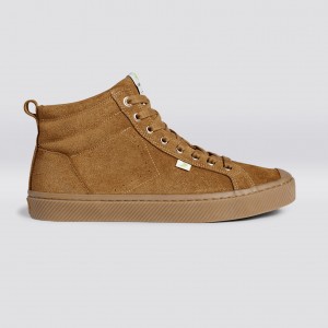 Cariuma High Top Suede OCA HIGH Dames Camel | MARX28973