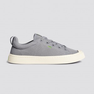 Cariuma Low Top Bamboo Weave Knit Vegan IBI Heren Lichtgrijs | FDHC82674