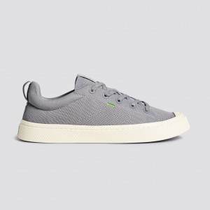 Cariuma Low Top Bamboo Weave Knit Vegan IBI Dames Lichtgrijs | FRZL79643