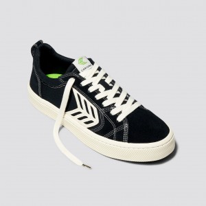 Cariuma Low Top Canvas CATIBA PRO Heren Zwart | RXLO40216