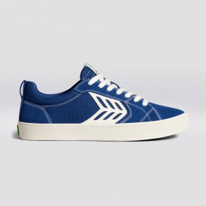 Cariuma Low Top Canvas Veganistische CATIBA PRO Heren Blauw | WHTK01493