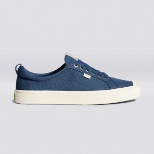 Cariuma Low Top Canvas Veganistische OCA LOW Dames Blauw | ZOGV79241