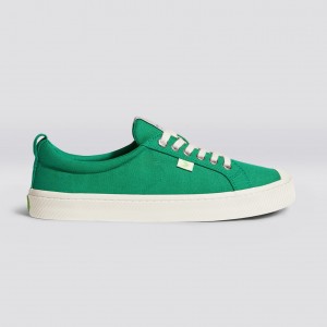 Cariuma Low Top Canvas Veganistische OCA LOW Dames Groen | IYPV14628