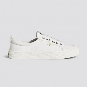 Cariuma Low Top Canvas Veganistische OCA LOW Heren Off-White | FKJA01523