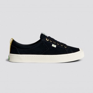 Cariuma Low Top Suede OCA LOW Dames Zwart | NFBC63897