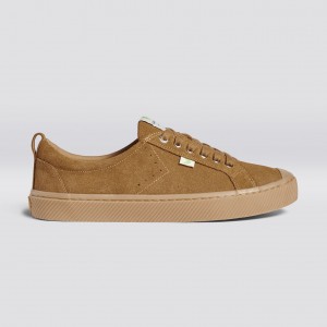 Cariuma Low Top Suede OCA LOW Heren All Camel | SBPM47856