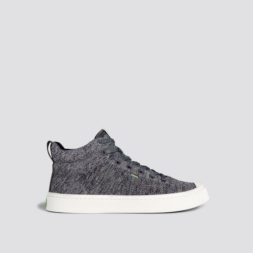 Cariuma High Top Bamboo Weave Knit Vegan IBI HIGH Dames Grijs | ATGC48269