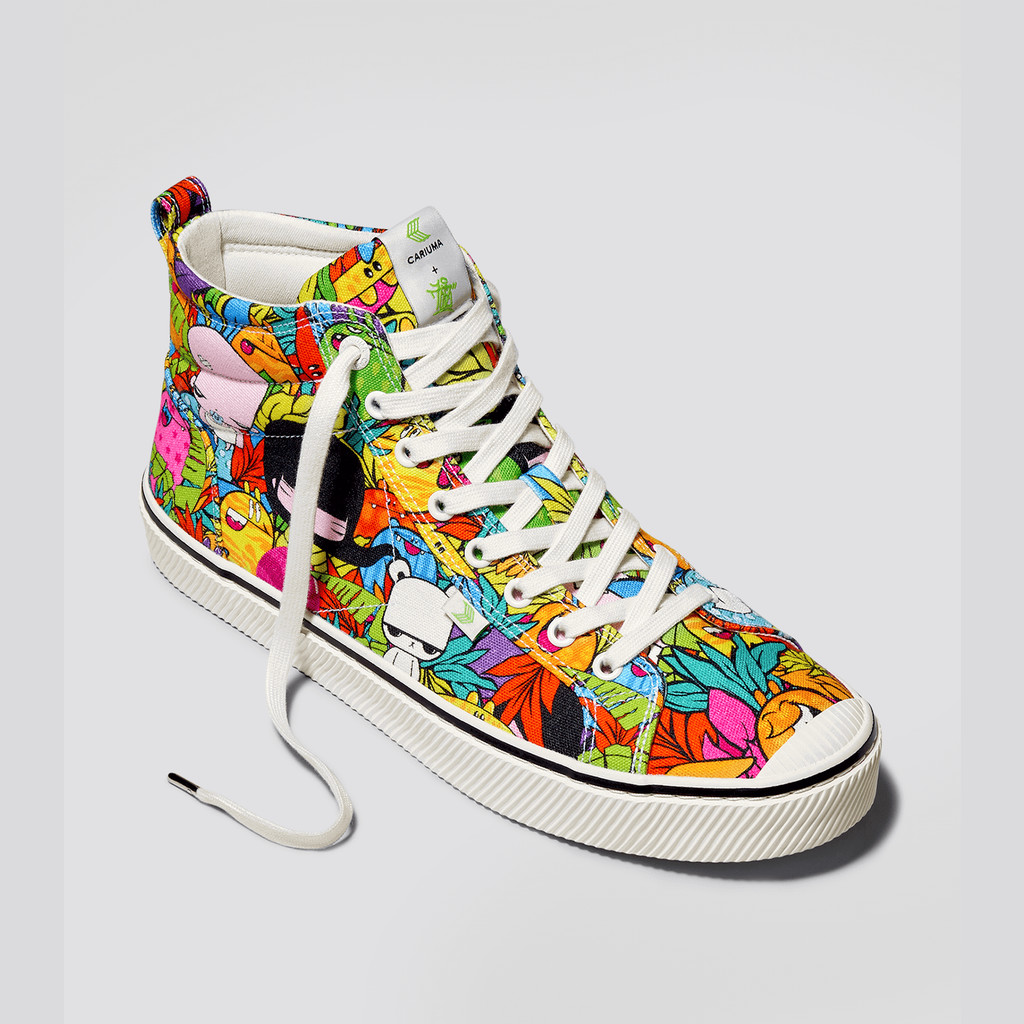 Cariuma High Top Canvas OCA HIGH Dames OCA High Toz Print | PLWU54312