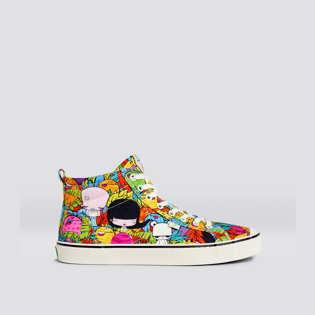 Cariuma High Top Canvas OCA HIGH Dames OCA High Toz Print | PLWU54312