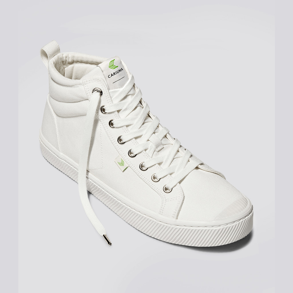 Cariuma High Top Canvas Vegan OCA HIGH Dames Off-White | PRZV61927