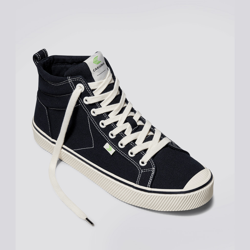 Cariuma High Top Canvas Vegan OCA HIGH Heren Zwart | KCEO07684