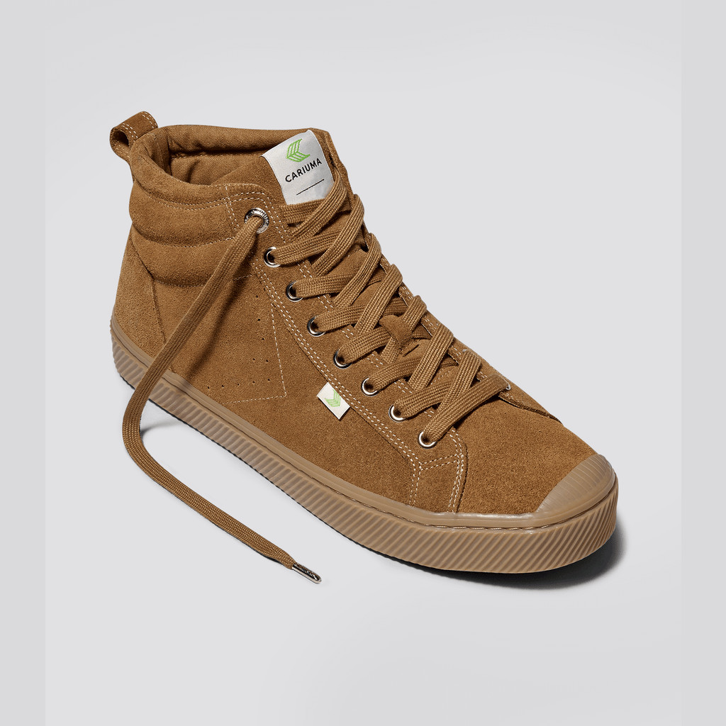 Cariuma High Top Suede OCA HIGH Heren Camel | ACQF52397