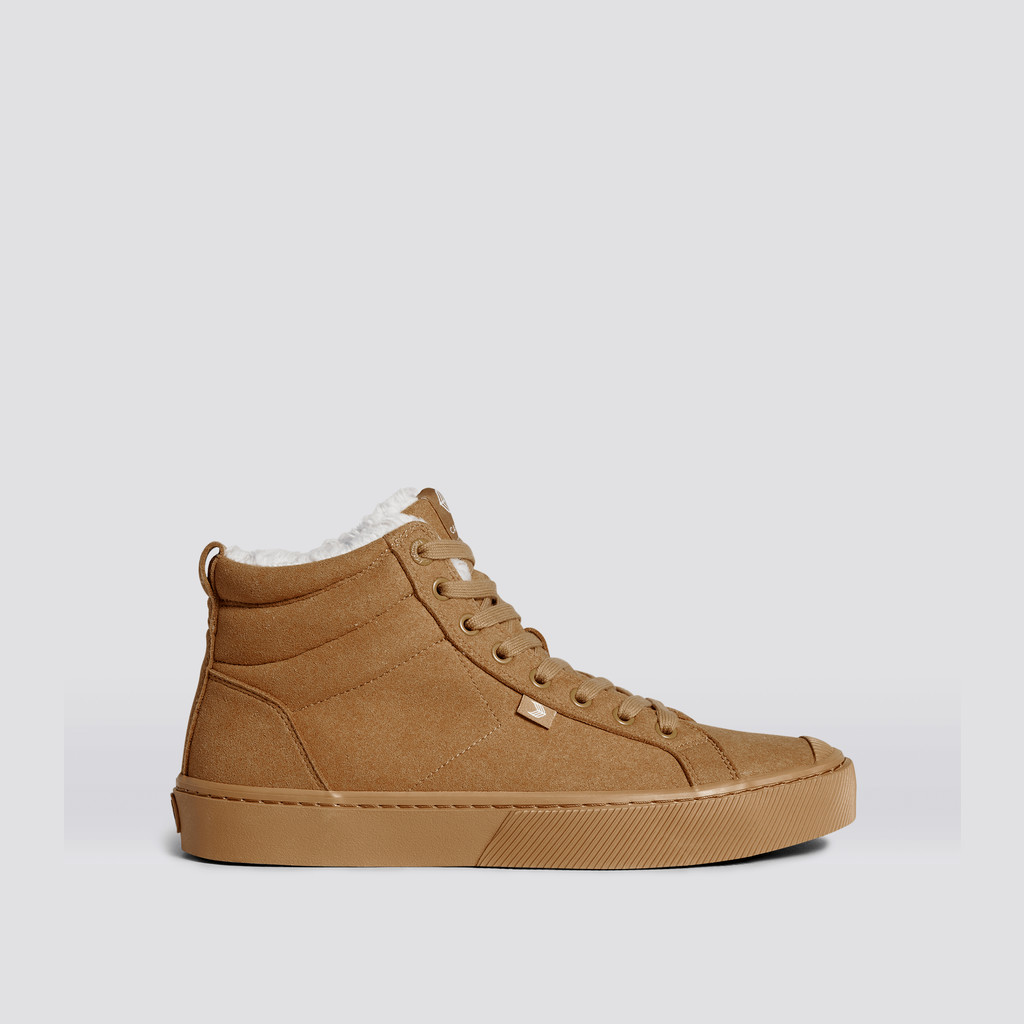 Cariuma High Top Suede Vegan OCA HIGH Dames All Camel | MPIR97586