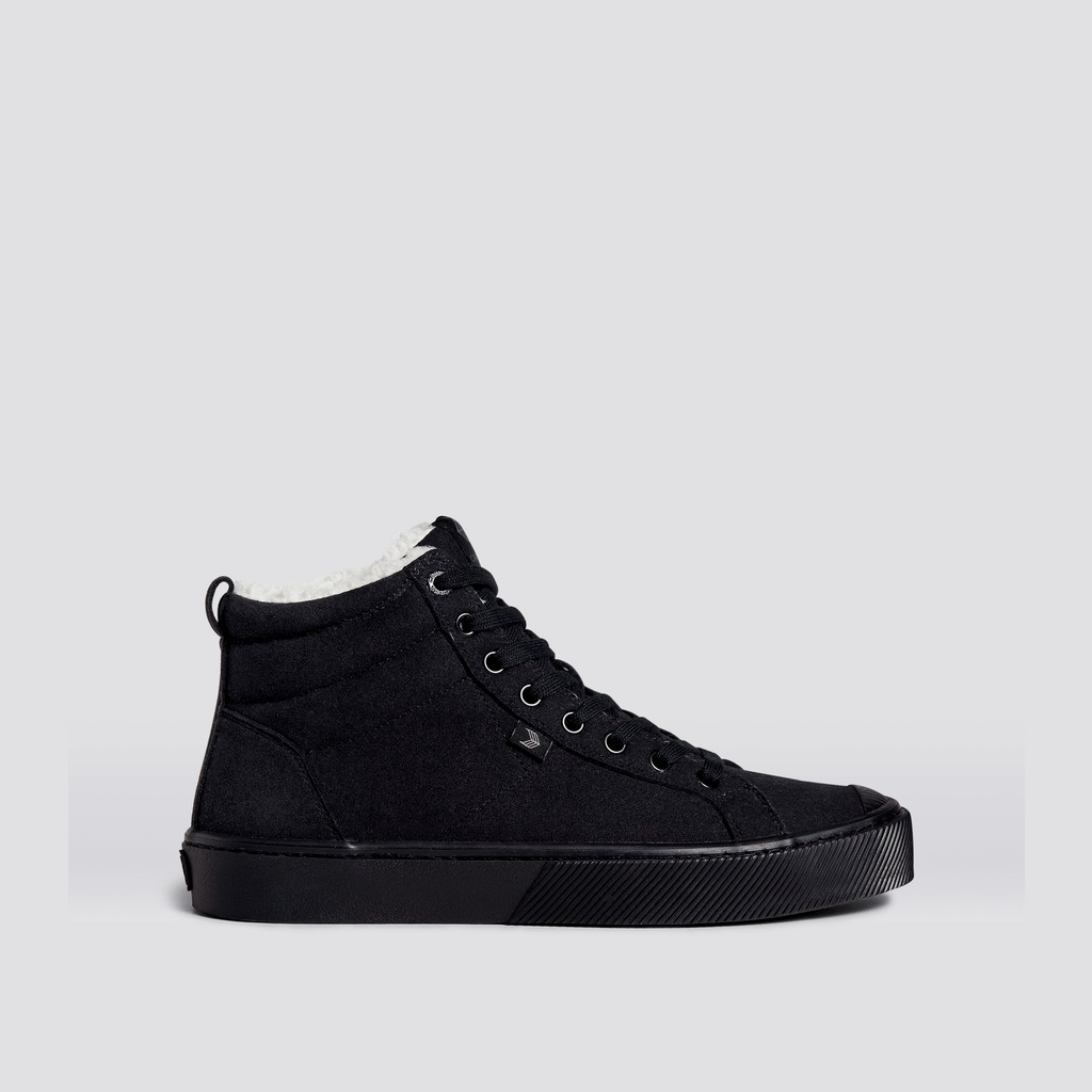 Cariuma High Top Suede Vegan OCA HIGH Heren Zwart | JUNE42769