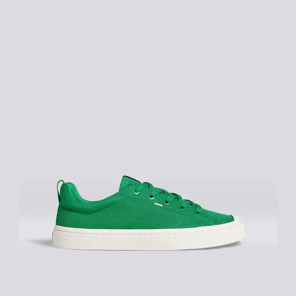 Cariuma Low Top Bamboo Weave Knit Vegan IBI Heren Groen | HUGS05813