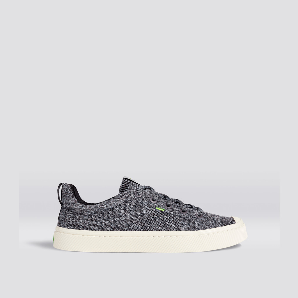 Cariuma Low Top Bamboo Weave Knit Vegan IBI Dames Grijs | WTKG85974