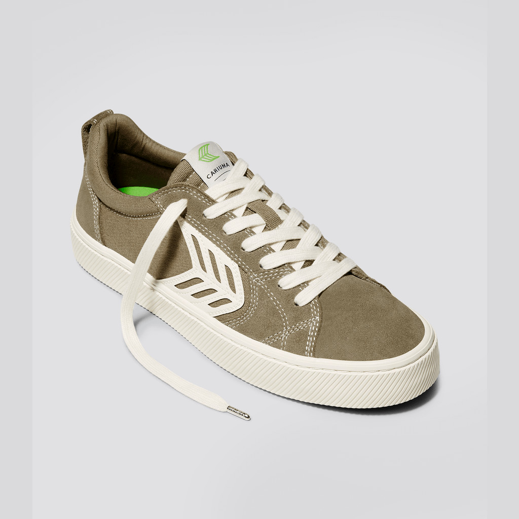 Cariuma Low Top Canvas Skate CATIBA PRO Dames Sand Contrast / Ivory | SIBK92435