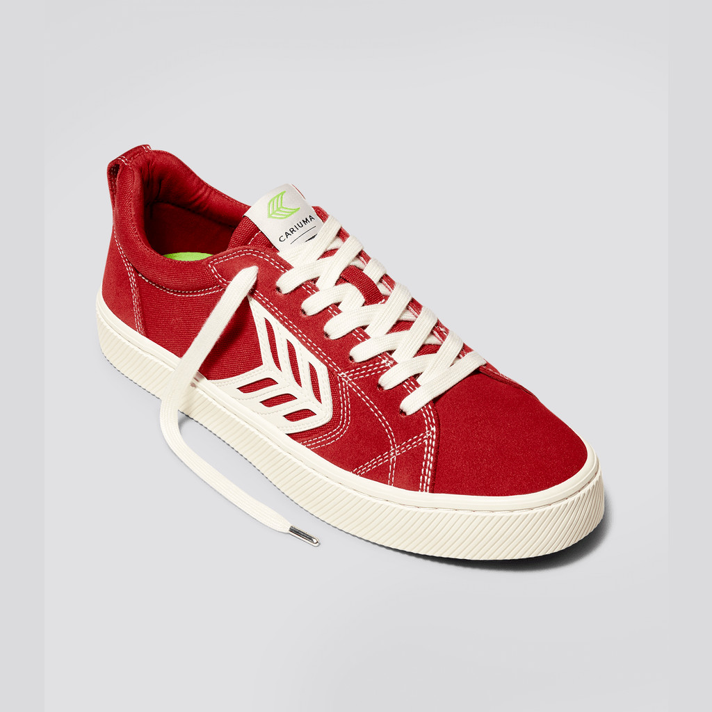 Cariuma Low Top Canvas Skate Vegan CATIBA PRO Dames Rood | DYLJ34295