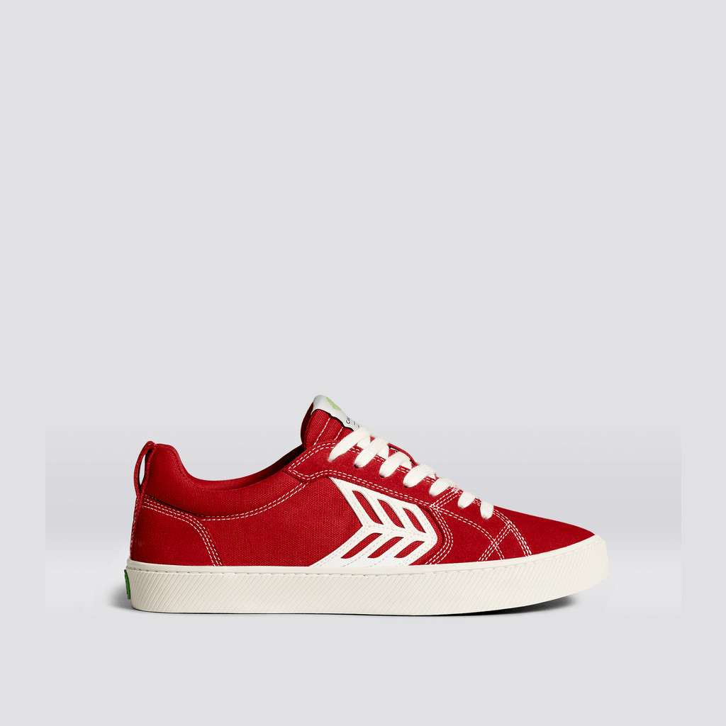 Cariuma Low Top Canvas Skate Vegan CATIBA PRO Dames Rood | DYLJ34295