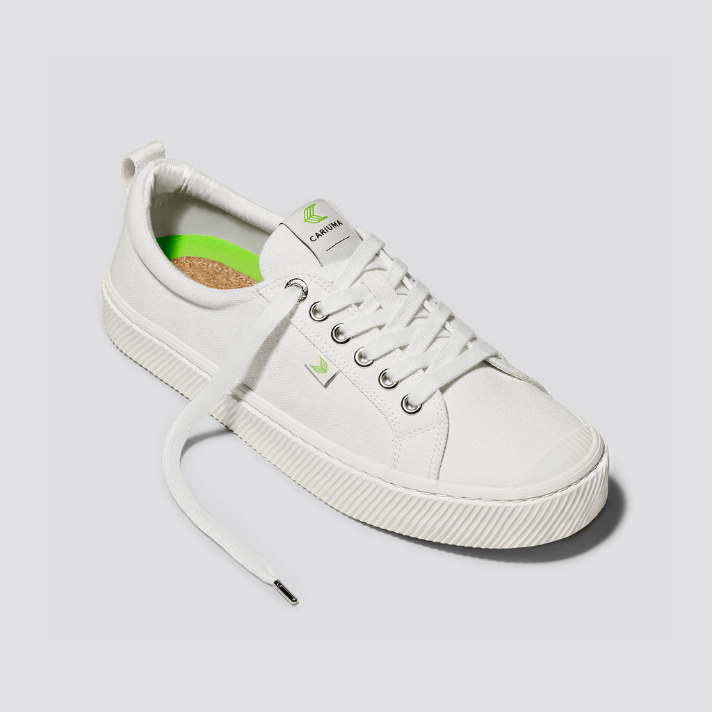 Cariuma Low Top Canvas Veganistische OCA LOW Heren Off-White | WLTX90682