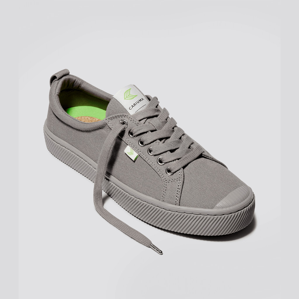 Cariuma Low Top Canvas Veganistische OCA LOW Heren Grijs | LMQX36279