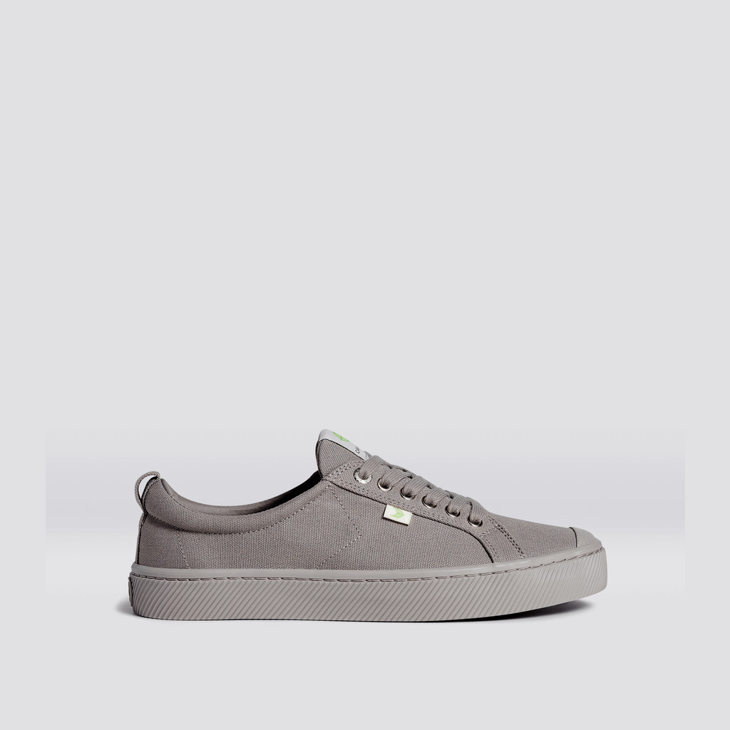 Cariuma Low Top Canvas Veganistische OCA LOW Heren Grijs | LMQX36279