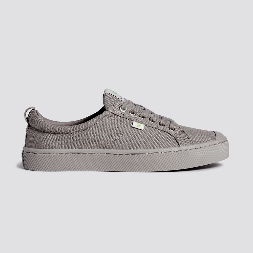 Cariuma Low Top Canvas Veganistische OCA LOW Heren Grijs | LMQX36279