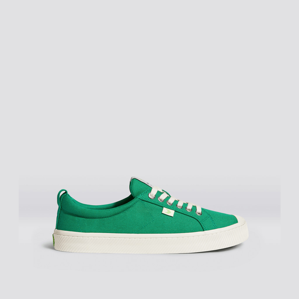 Cariuma Low Top Canvas Veganistische OCA LOW Heren Groen | WRMF94302