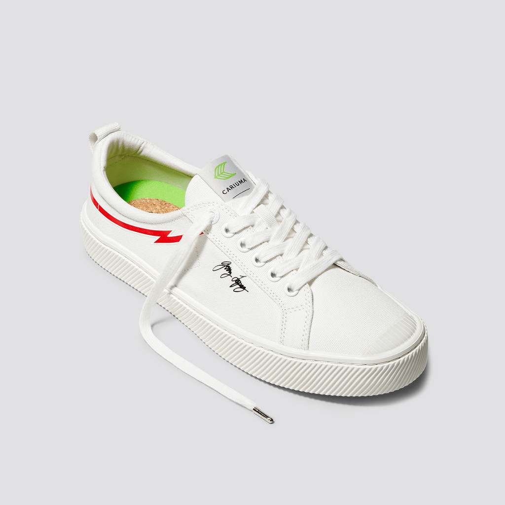 Cariuma Low Top Canvas Veganistische OCA LOW Heren Off-White | BYMX70984