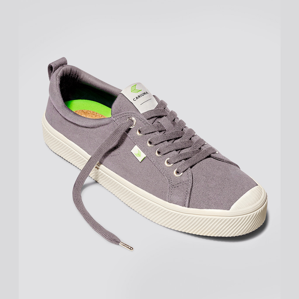 Cariuma Low Top Canvas Veganistische OCA LOW Dames Grijs | YDPZ25168