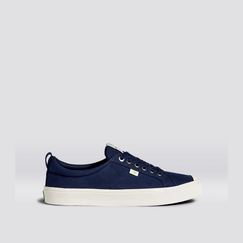 Cariuma Low Top Canvas Veganistische OCA LOW Dames Blauw | DUPQ72096