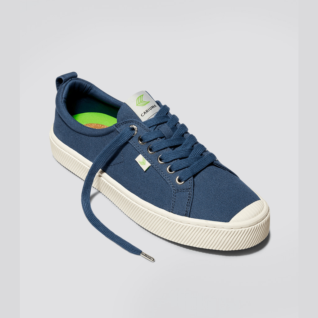 Cariuma Low Top Canvas Veganistische OCA LOW Heren Blauw | HCIU97126