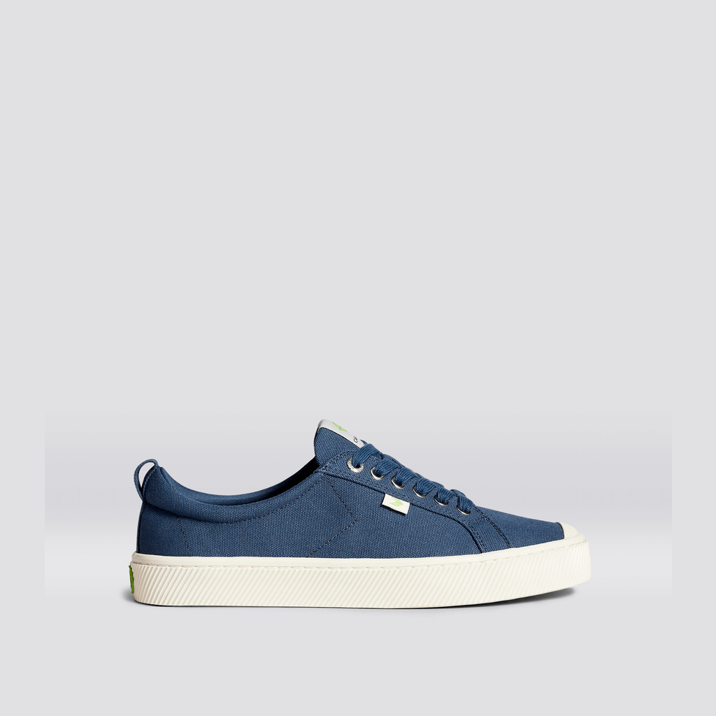 Cariuma Low Top Canvas Veganistische OCA LOW Heren Blauw | HCIU97126