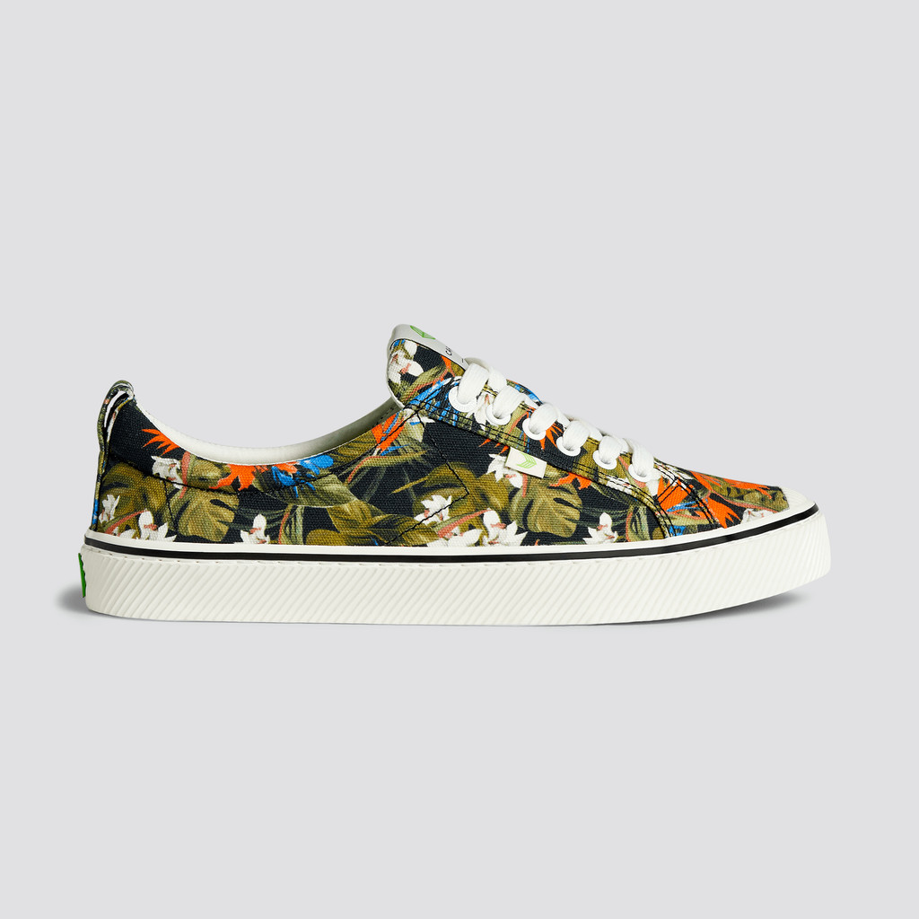 Cariuma Low Top Canvas Veganistische OCA LOW Dames Tropical Forest | HCRB49350