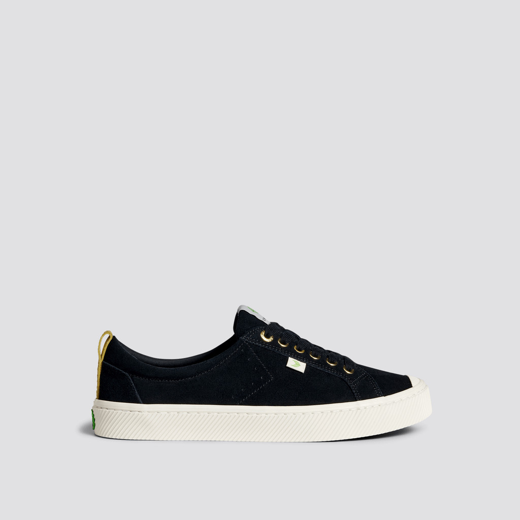 Cariuma Low Top Suede Men OCA LOW Heren Zwart | LZJQ80691