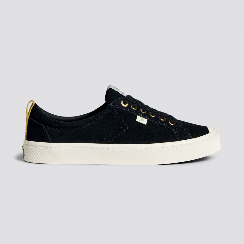 Cariuma Low Top Suede Men OCA LOW Heren Zwart | LZJQ80691