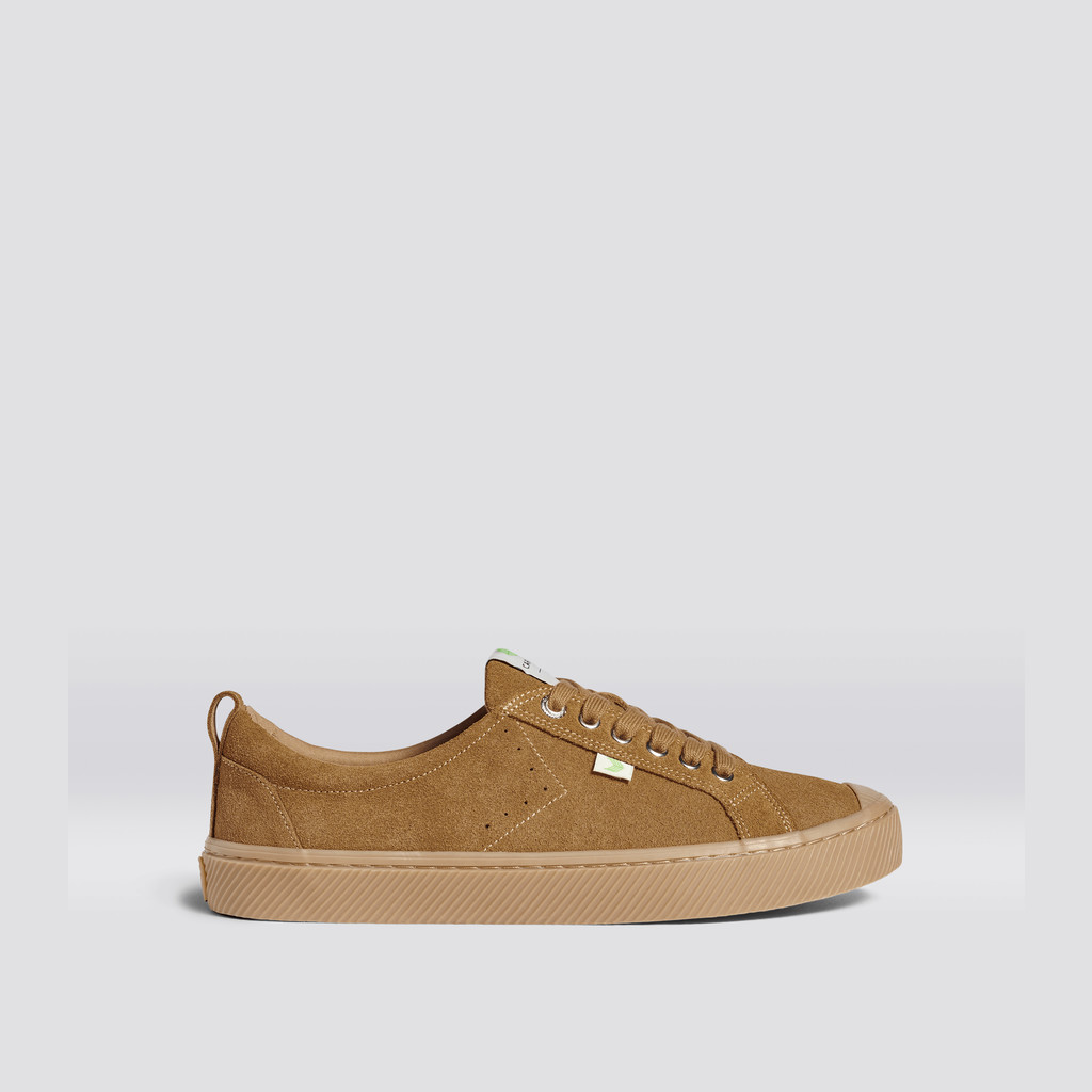 Cariuma Low Top Suede OCA LOW Dames All Camel | JHDX43870