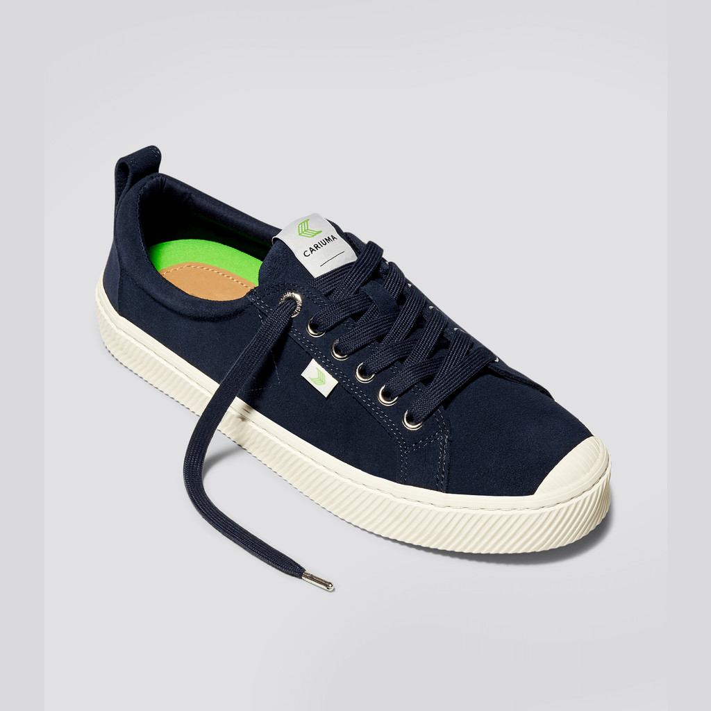 Cariuma Low Top Suede OCA LOW Dames Blauw | VORL72435