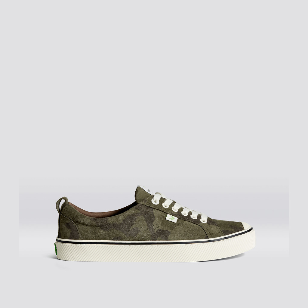 Cariuma Low Top Suede OCA LOW Dames Camouflage | FOEM95213