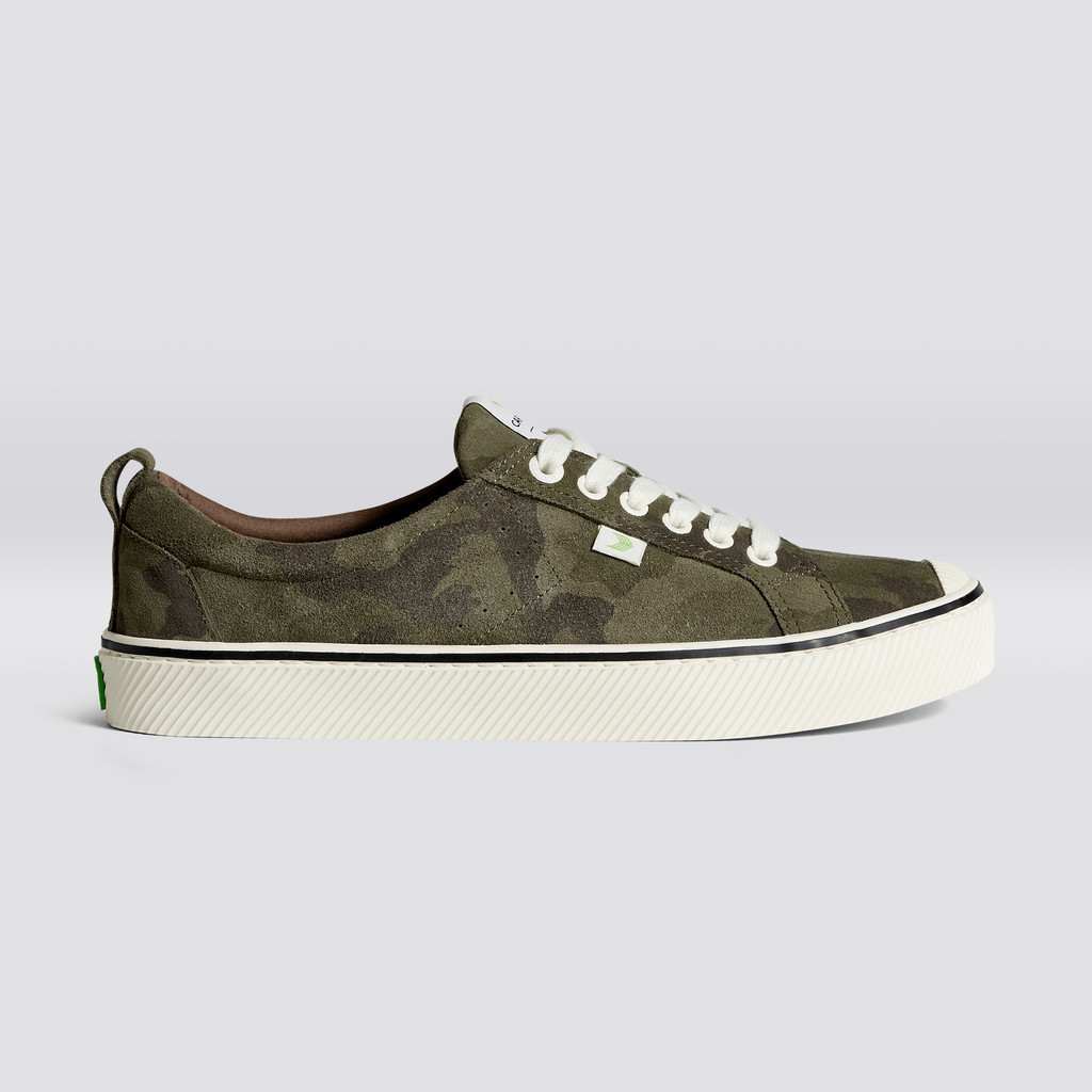 Cariuma Low Top Suede OCA LOW Dames Camouflage | FOEM95213