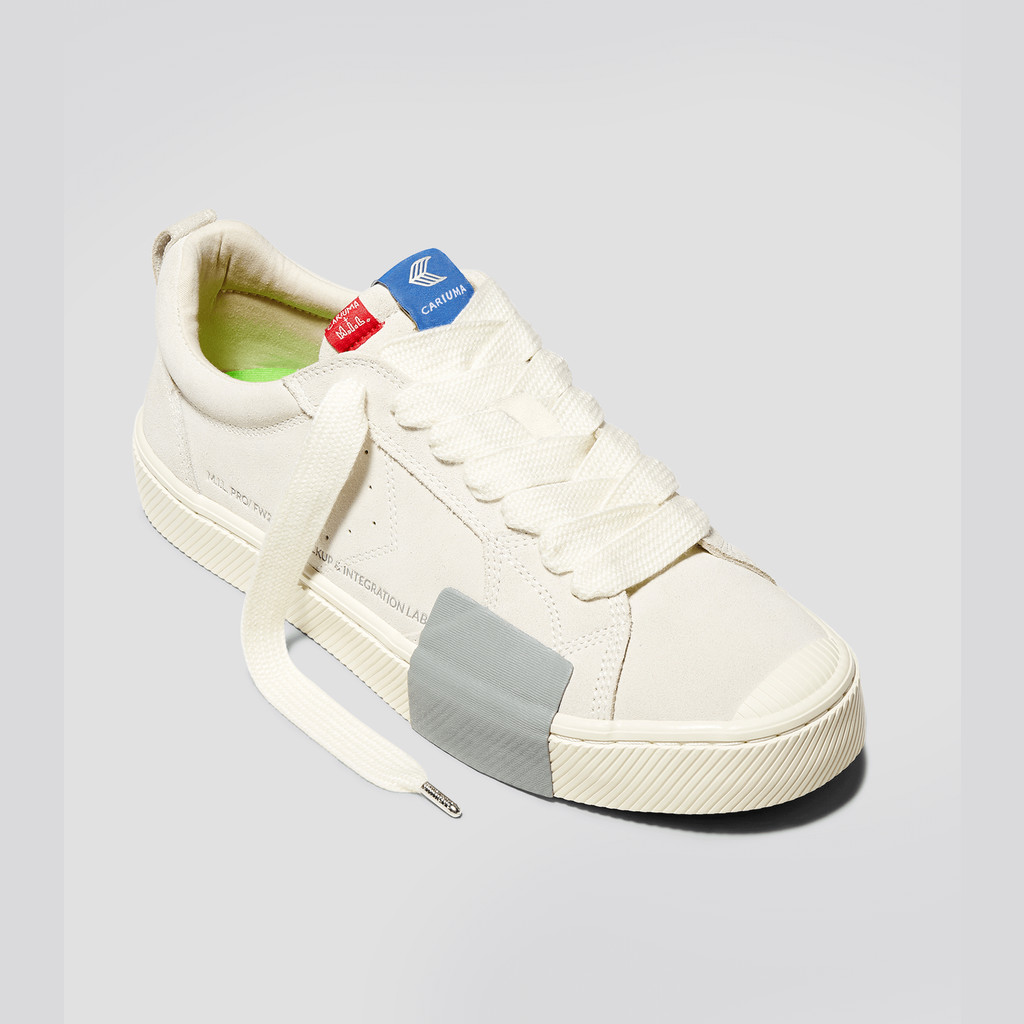 Cariuma Low Top Suede OCA LOW Dames Off-White Vintage | ZTEP21480