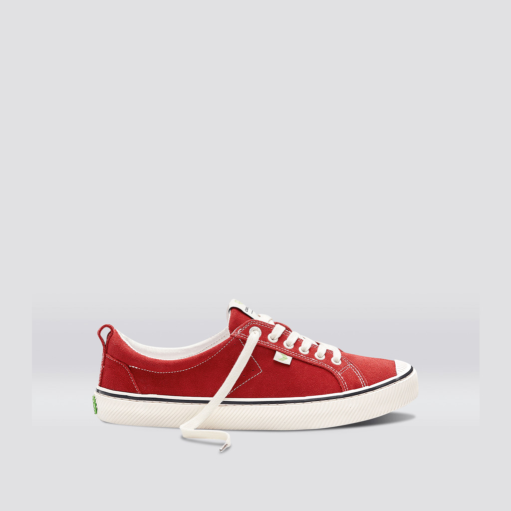 Cariuma Low Top Suede OCA LOW Dames Rood | BZQN45062