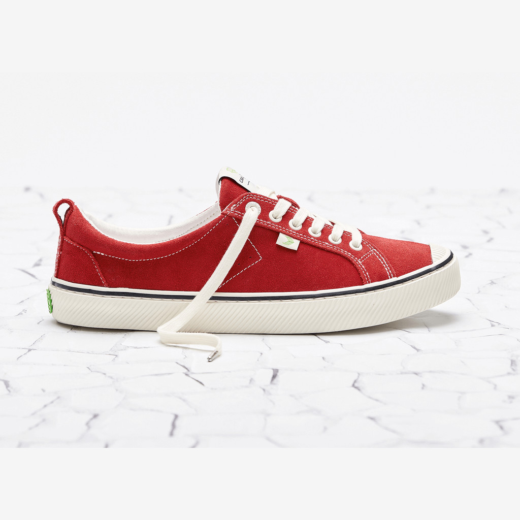 Cariuma Low Top Suede OCA LOW Dames Rood | BZQN45062