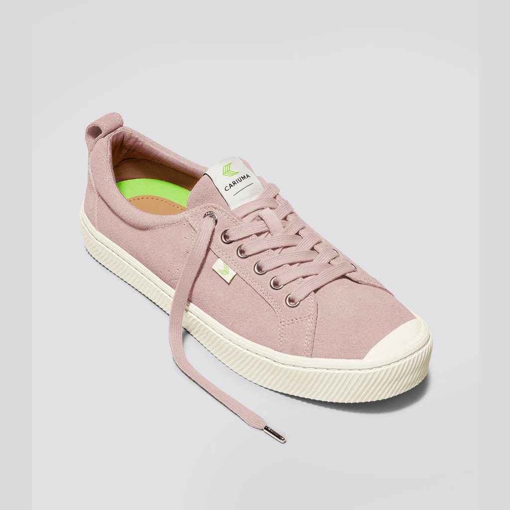 Cariuma Low Top Suede OCA LOW Dames Roze Rood | XGKY56120