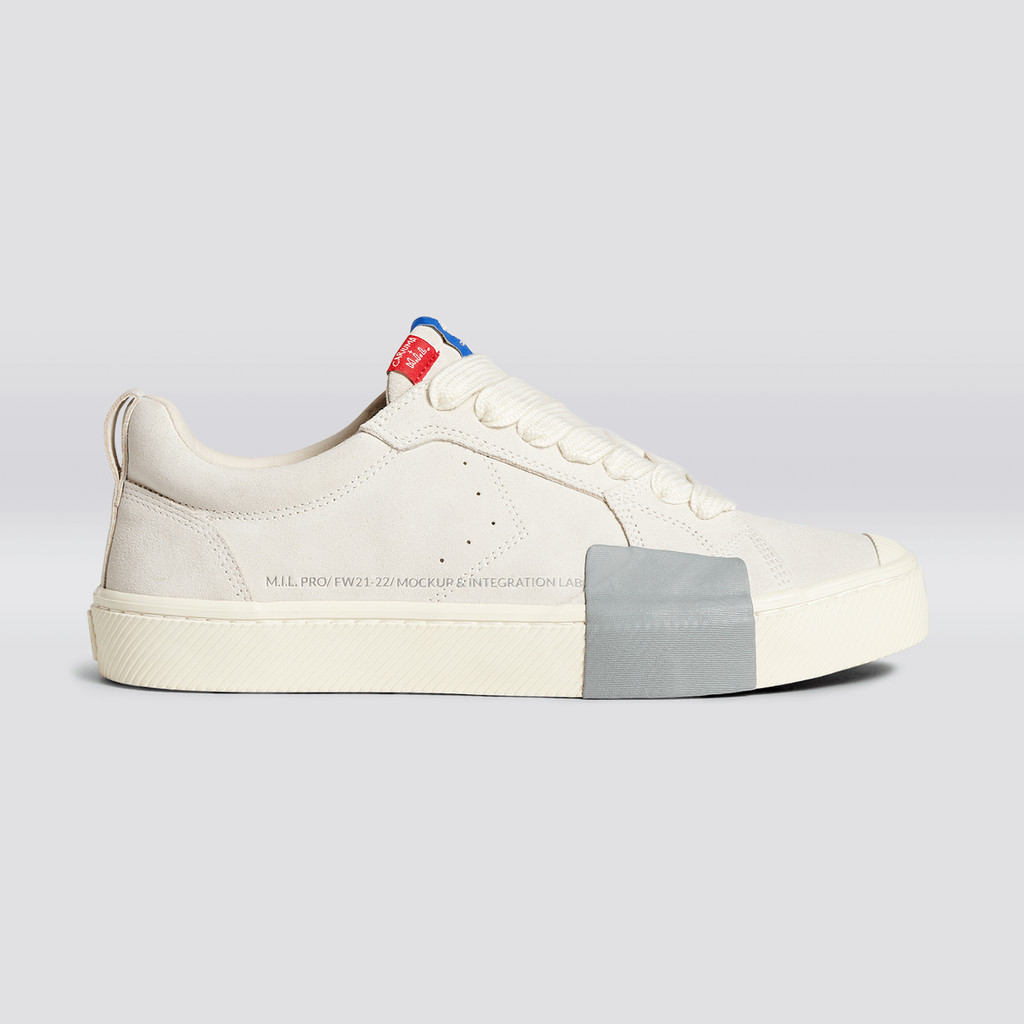 Cariuma Low Top Suede OCA LOW Heren Off-White Vintage | ZCBP61027